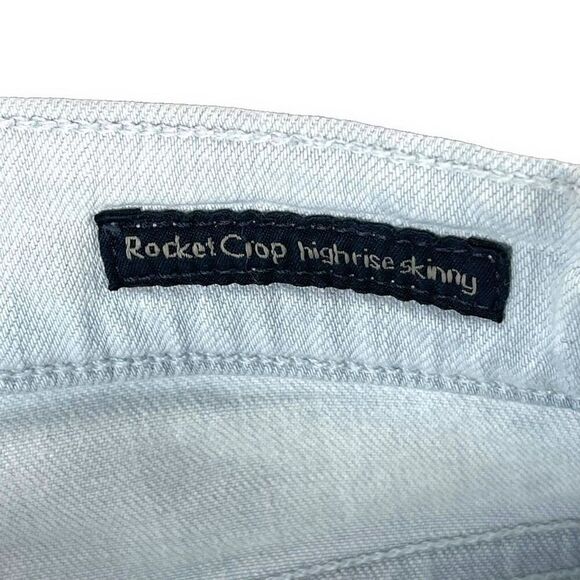Citizens of Humanity Rocket Crop High Rise Skinny Jeans Womens Size 26 Light Was - Picture 8 of 11